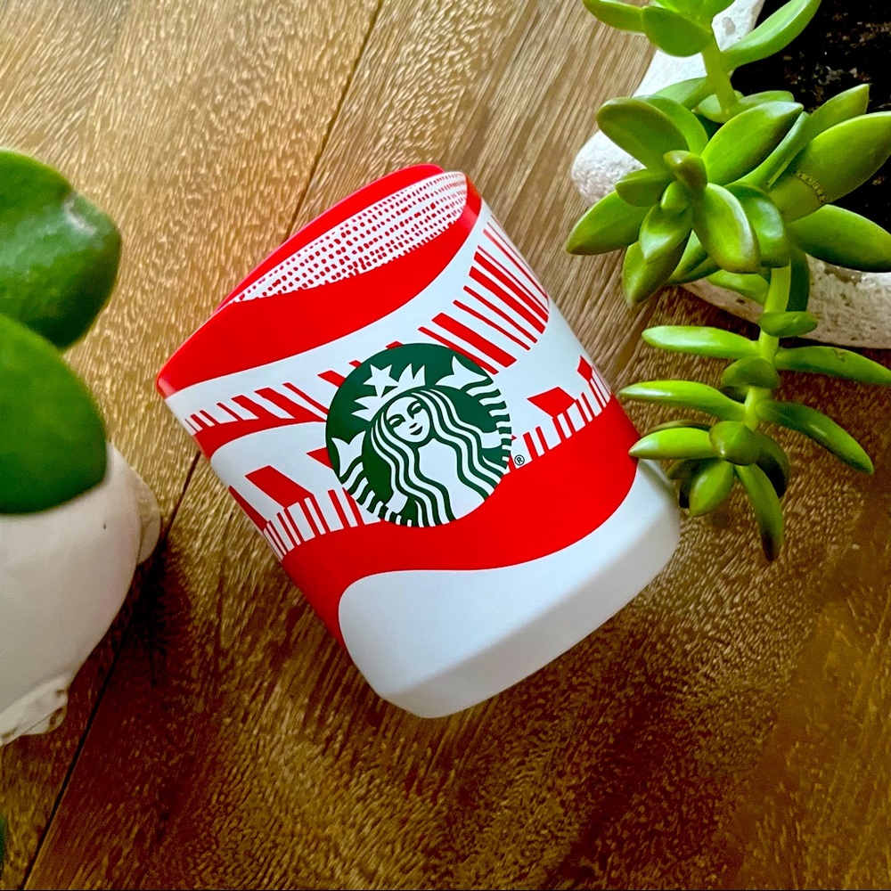 Starbucks ♥️☕️NWT red ceramic travel coffee mug